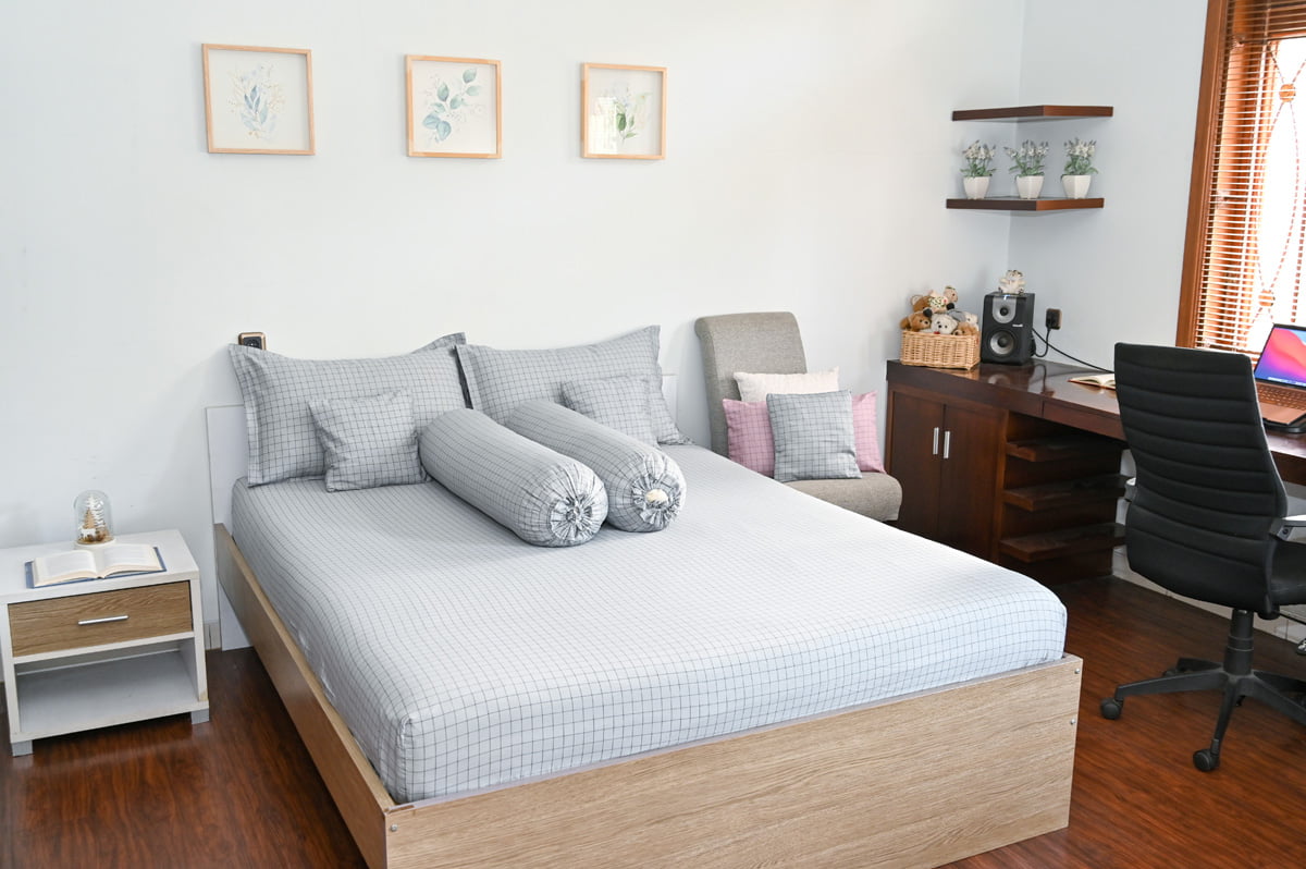 Sprei Camden Grey - SUPER KING