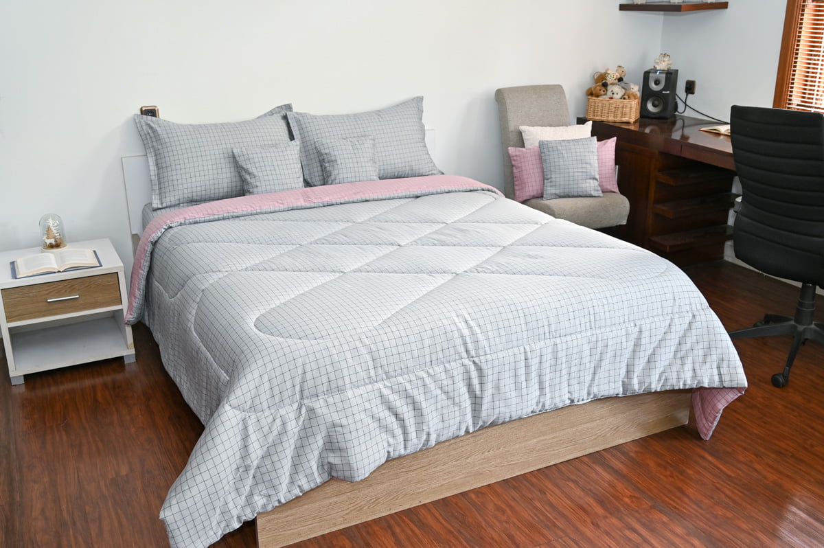 Sprei Camden Grey - SUPER KING - Image 2