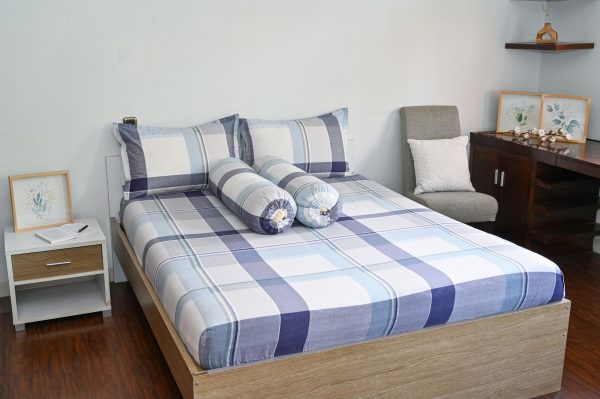 Sprei Caruso Blue - SINGLE